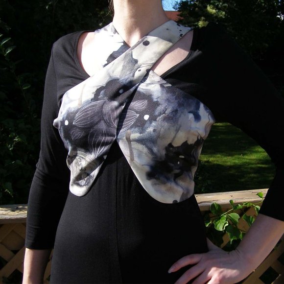 NWT L'Atiste by Amy Criss Cross Crop top M 6-8 - Picture 3 of 16